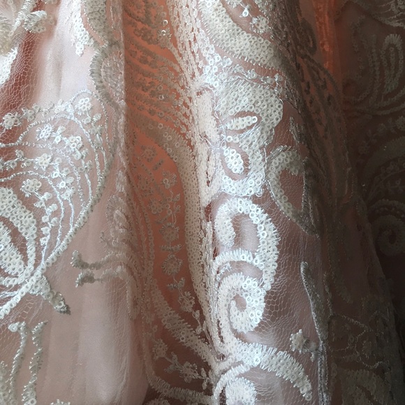 Windsor Blush Pink Formal Skater Dress - Picture 5 of 6